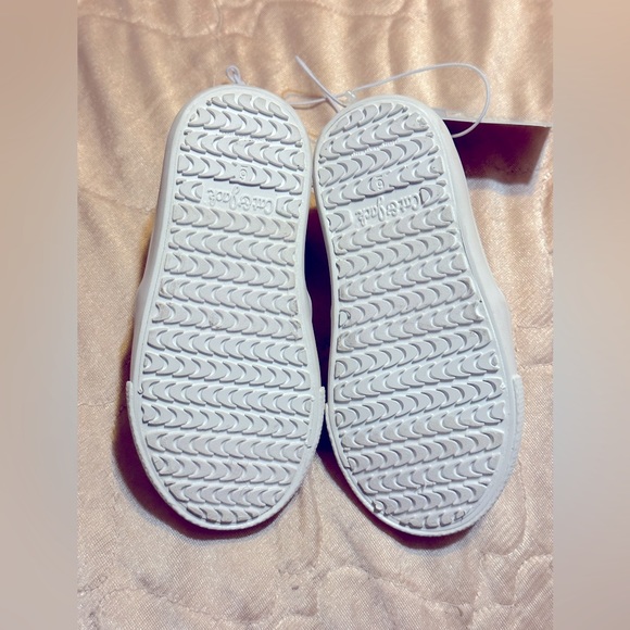 Toddler Girls' Alexus Slip-On Sneakers Off White/Coral - Cat & Jack - SIZE 6 - Picture 7 of 7